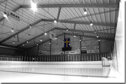 This was our home rink, the PEAB-hallen. 