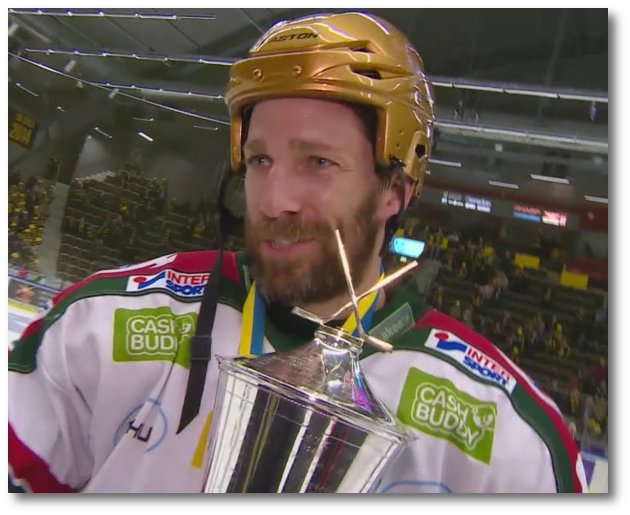 Joel Lundqvist, team captain on CMore.