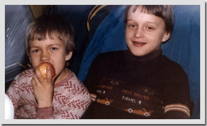 Me and another buddy. 