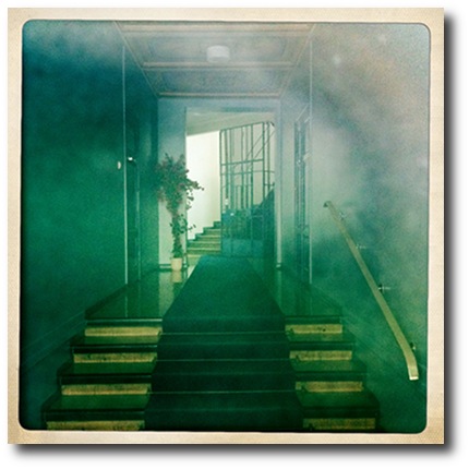 My first apartment building. (My first elevator ride). 