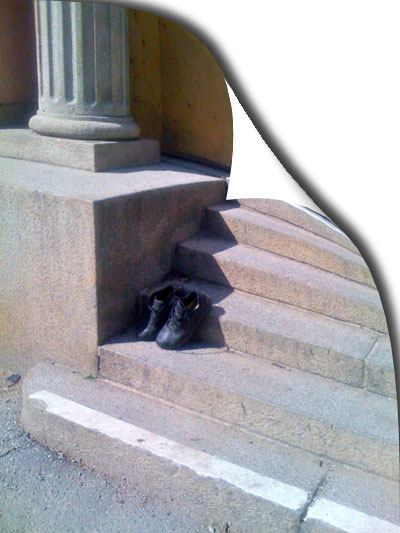 Now you don't see him.